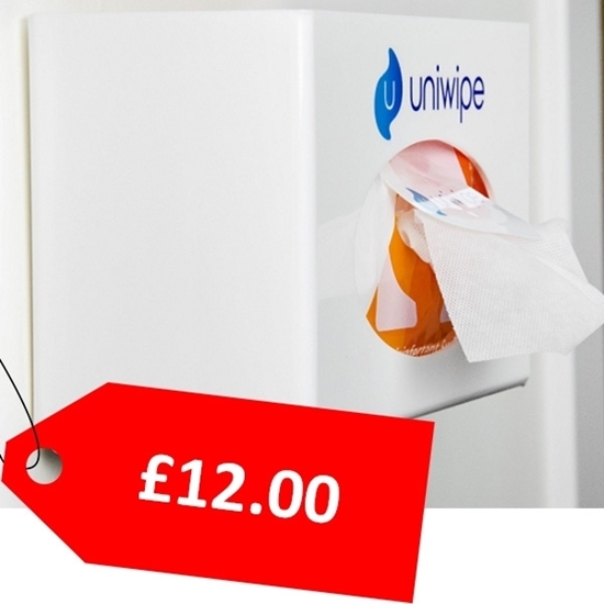 Picture of Uniwipe Wall Dispenser for Midi Wipes - CLEARANCE SALE