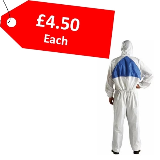 Picture of 3M PROTECTIVE COVERALLS LRG  WHITE EACH 4540WL - CLEARANCE SALE