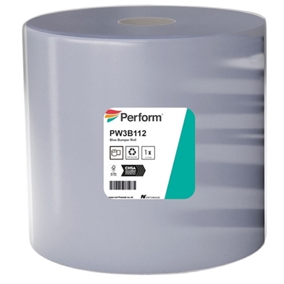 Picture of 3Ply Bumper Roll Blue - Each