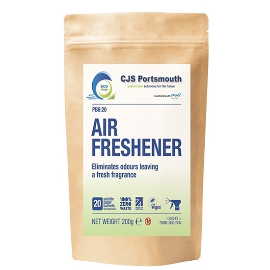 Picture of CJS PB6:20 AIR FRESHENER 20 SACHETS per Pouch for Trigger BOTTLE