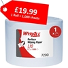 Picture of Wypall L10 Wipers for Surfaces 1 ply Blue Jumbo Roll - CLEARANCE SALE