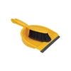 Picture of PROFESSIONAL YELLOW SOFT DUSTPAN AND BRUSH