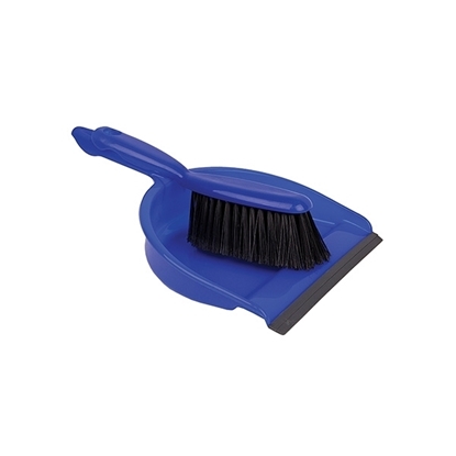 Picture of PROFESSIONAL BLUE SOFT DUSTPAN AND BRUSH