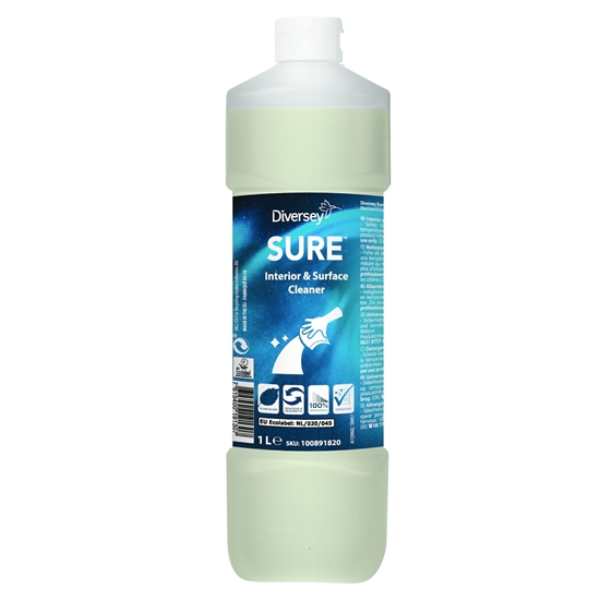 Picture of SURE Interior & Surface Cleaner  6x1L - All-purpose cleaner