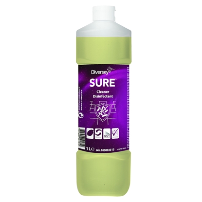 Picture of SURE Cleaner Disinfectant 1 LITRE - CASE OF 6