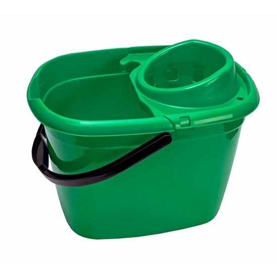 Picture of 14LTR BRITISH GREEN BUCKET& WRINGER