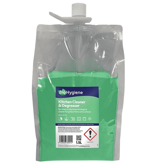 Picture of KITCHEN CLEANER & DEGREASER DOSING POUCH [2x1.4L]