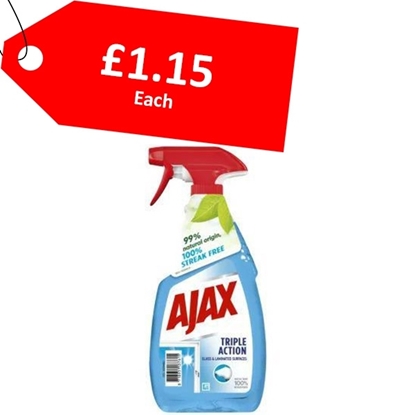 Picture of AJAX TRIPLE ACTION WINDOW CLEANER 500ml - CLEARANCE SALE