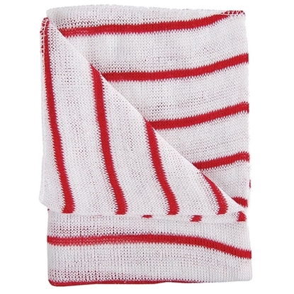 Picture of NW12750 C&C Dishcloth Red 16" x 12" C4R/16 (10)