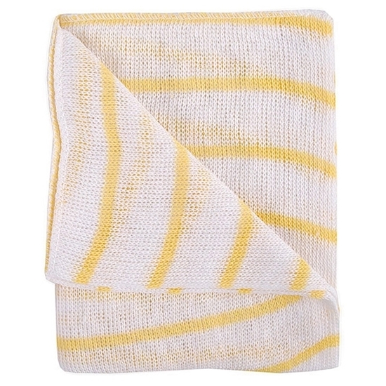 Picture of NW12760 C&C (10) DISHCLOTH YELLOW COLOURED