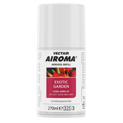 Picture of Vectair Airoma Aerosol 270ml Refill - Exotic Garden