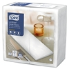 Picture of Tork Premium Linstyle® White Dinner Napkin 1/8 Folded 1 Ply White