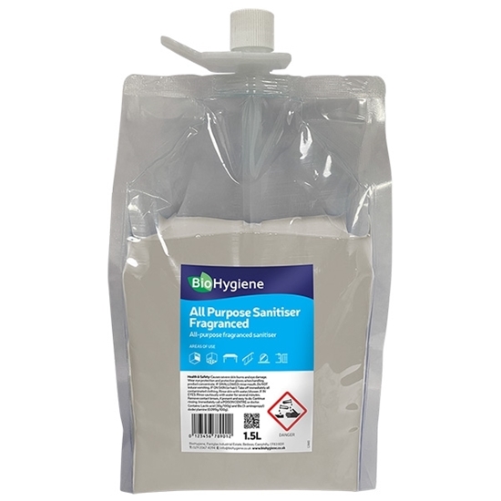 Picture of BH263 ALL PURPOSE SANITISER POUCH [2 x 1.5L]