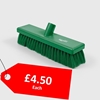 Picture of PROF GREEN SOFT FLAT SWEEP BROOM 300MM - CLEARANCE SALE