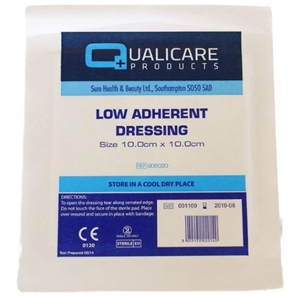 Picture of LOW ADHERENT DRESSING 10cm x 10cm (100)