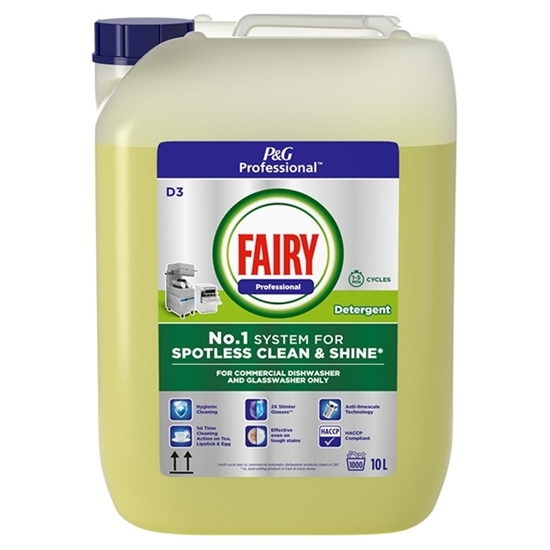 Picture of Professional Fairy Commercial Automatic Dishwasher Detergent 10 Litre