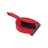 Picture of Professional Dustpan & Brush Set Stiff RED