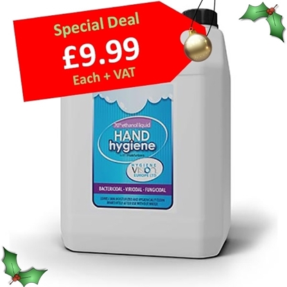 Picture of Hygiene 70% Alcohol Hand Gel Sanitiser 5 Litre - CLEARANCE SALE