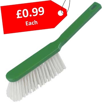 Picture of GREEN 280MM STIFF BANISTER BRUSH - CLEARANCE SALE