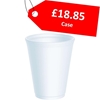 Picture of SINGLE USE PLASTIC  8oz Dart Polystyrene Foam Thermal Cups - CLEARANCE SALE