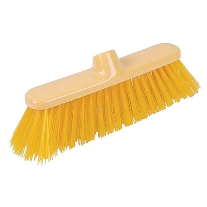 Picture of Deluxe Broom Head Soft Bristles 28CM YELLOW