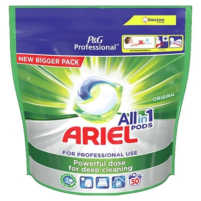 Picture of Ariel All in 1 Pods Regular Laundry Detergent Liquitabs (50)