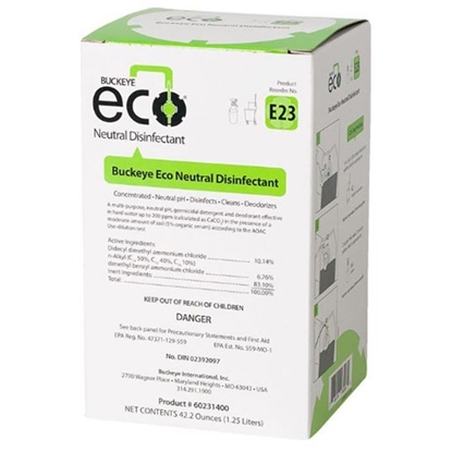 Picture of Buckeye Eco E23 pH Neutral Disinfectant Detergent Cleaner (4X1 LTR)