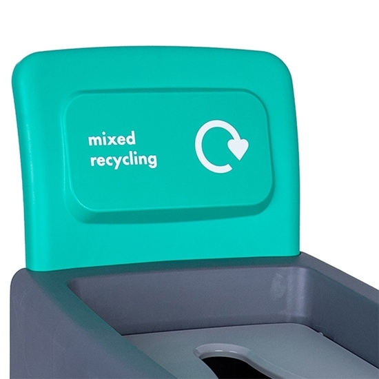 Picture of Green Procycle Printed Back Panel for Recycling Bin 80L (PANEL Only)