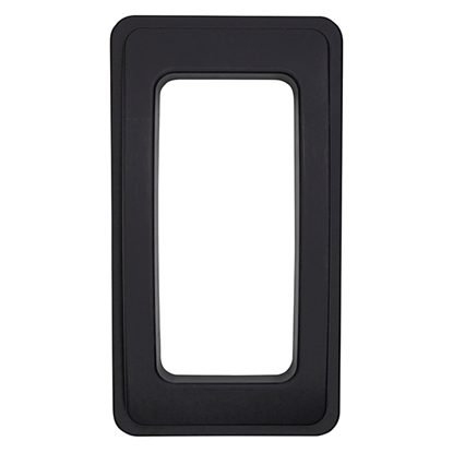 Picture of Black Recycling Wall Hugger Lid