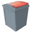 Picture of RED ECO WASTE RECYCLING BIN 50L