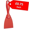 Picture of Vikan Hand Scraper 75MM RED - CLEARANCE SALE
