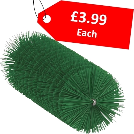 Picture of Tube Brush for Flexible Handle 200MM Medium Bristles GREEN - CLEARANCE SALE