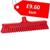 Picture of Broom Head Soft-Hard Bristles 410MM RED - CLEARANCE SALE
