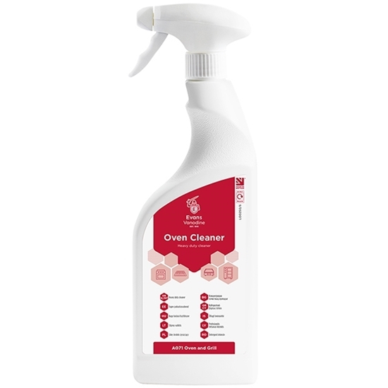 Picture of Evans Heavy Duty Oven Cleaner 6X750ml