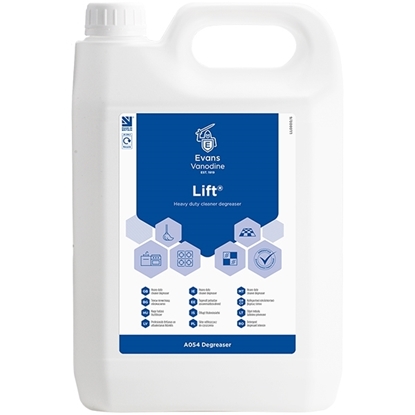 Picture of Evans Lift Heavy Duty Unperfumed Cleaner Degreaser 5L