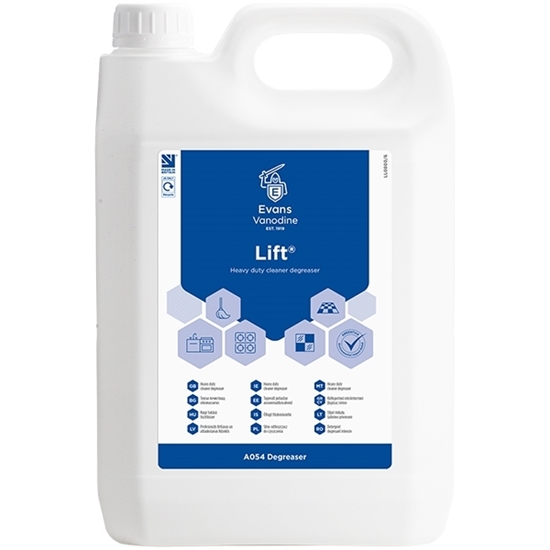 Picture of EVANS LIFT Heavy Duty Unperfumed Cleaner Degreaser 5LTR