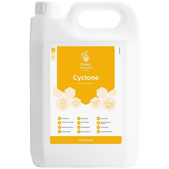 Picture of EVANS CYCLONE EXTRA THICK BLEACH 2X5 LTR