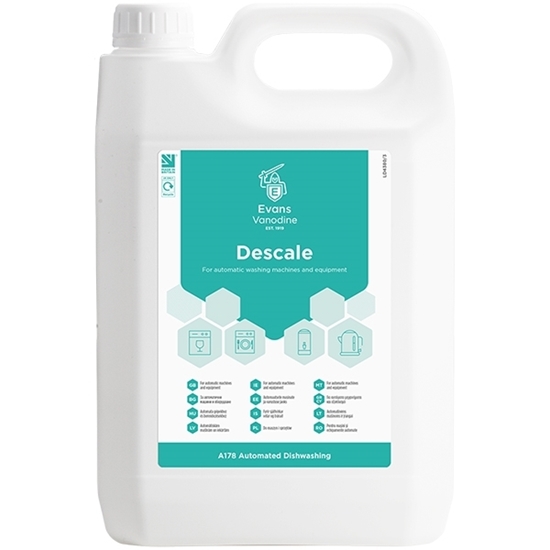 Picture of Evans Descale For Automatic Machines and Equipment 5 Litre