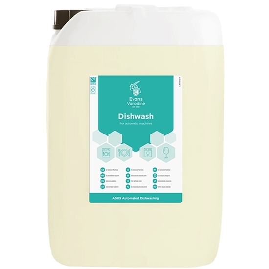 Picture of EVANS DISHWASH DETERGENT 10LTR