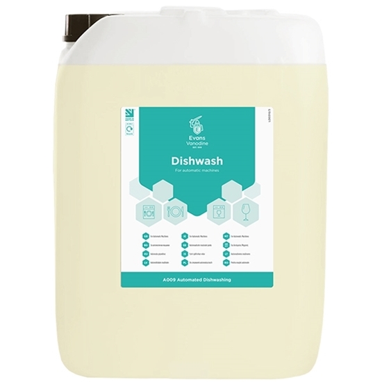 Picture of EVANS DISHWASH DETERGENT 20LTR