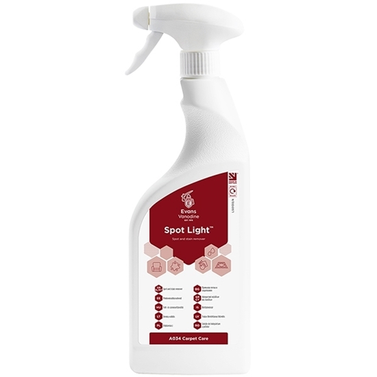 Picture of Evans Spot Light™ Spot and Stain Remover for Carpets 6 X 750 ml