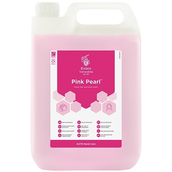 Picture of Evans Pink Pearl™ Pearlised Hand, Hair and Body Wash 2 X 5 Litre