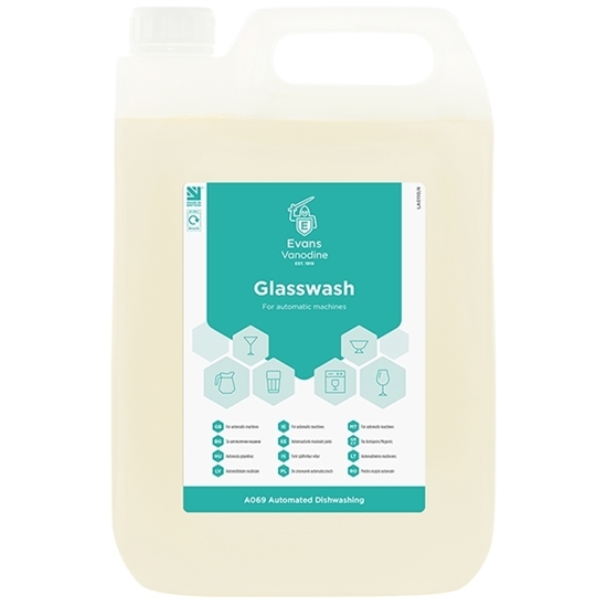 Picture of Evans Glasswash For Automatic Glasswashing Machines 5 Litre