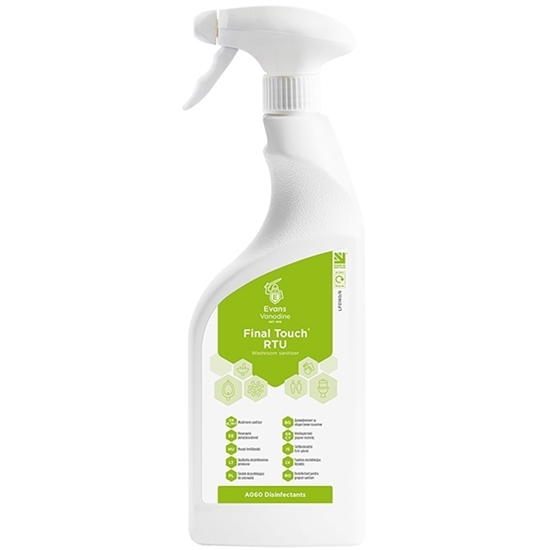 Picture of Evans Final Touch™ RTU Washroom Sanitiser 6 X 750 ml