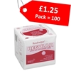Picture of READIWIPES REGULAR DRY WIPE 281mm x 300mm (PK 100) - CLEARANCE SALE