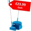 Picture of Vikan Dustpan Set Medium Bristles 370MM BLUE - CLEARANCE SALE