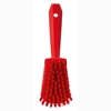 Picture of Vikan Washing Brush with Short Handle Hard Bristles RED 270MM