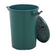 Picture of BIG DUG ESSENTIALS 85L GREEN DUSTBIN WITH CLIP LID