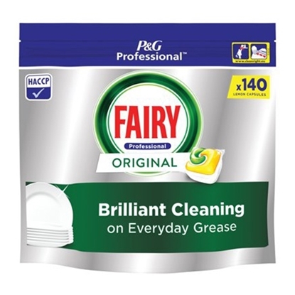 Picture of FAIRY PRO ALL IN ONE LEMON DISHWASHER TABLET (2x140)
