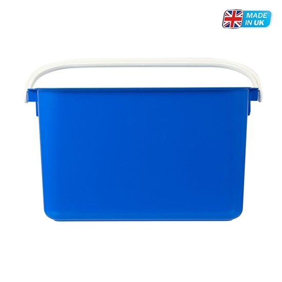 Picture of 9 Litre Blue Window Clean Bucket